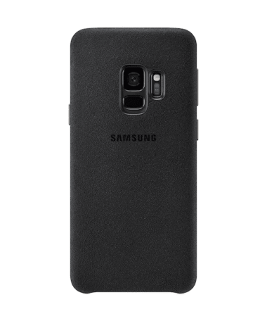 Samsung Galaxy S9+ Alcantara Cover, Black