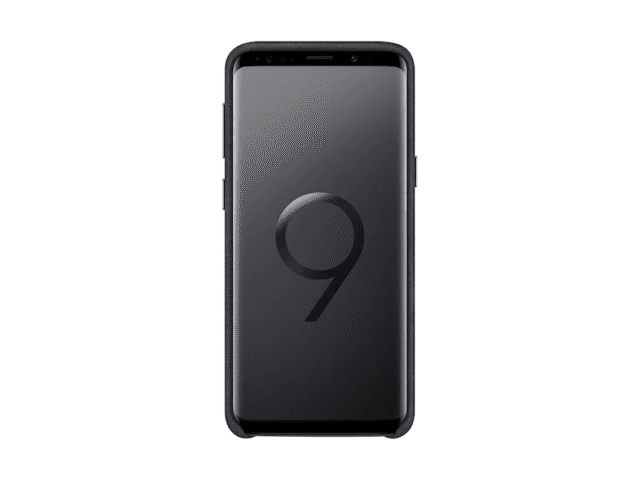Samsung Galaxy S9+ Alcantara Cover, Black - Image 2