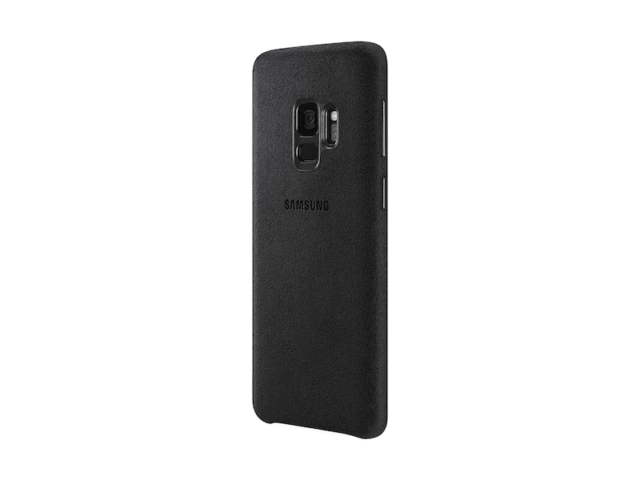 Samsung Galaxy S9+ Alcantara Cover, Black - Image 3