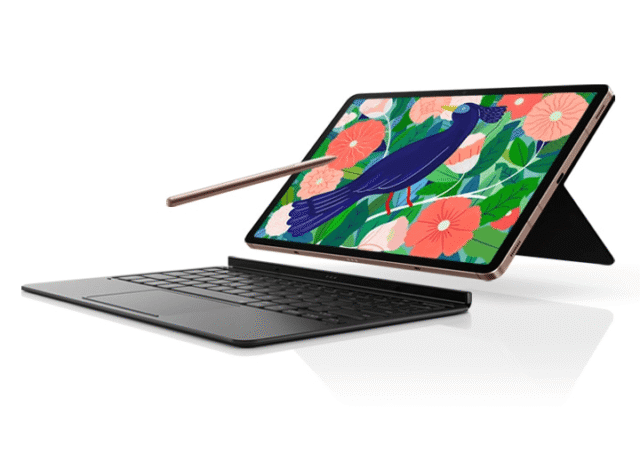 Samsung Galaxy Tab S7 Plus, S7 FE, S8 Plus Official Keyboard Cover