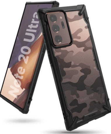Ringke Fusion-X Case for Galaxy Note 20 Ultra - Camo Black