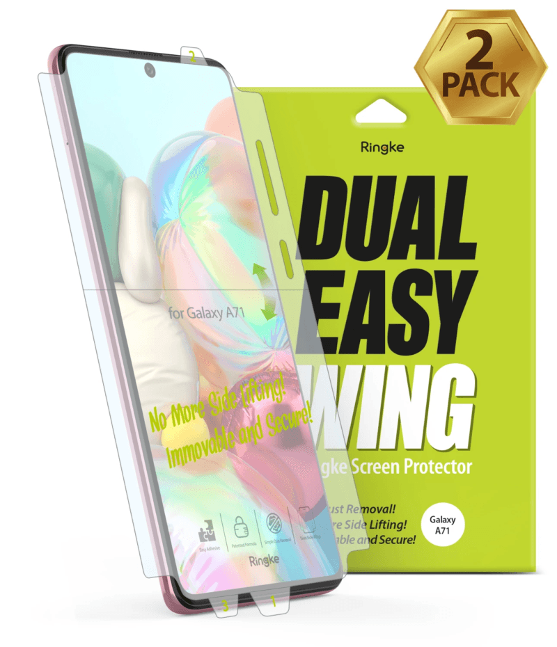 Ringke Dual Easy Film Wing For Galaxy A71