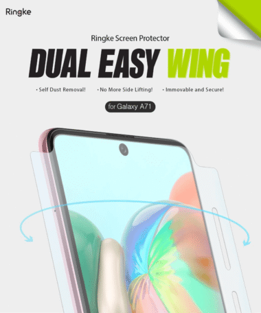Ringke Dual Easy Film Wing For Galaxy A71