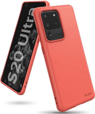Galaxy S20 Ultra Cover, Ringke [Air S] - Coral