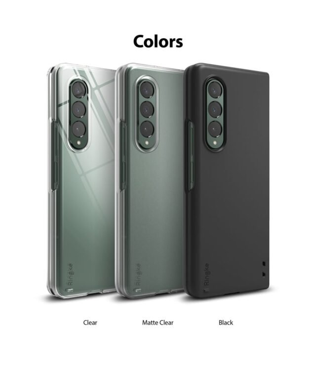 RINGKE Slim Case For Samsung Galaxy Z Fold 3 Clear - Image 6