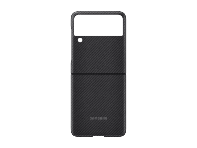 Samsung Galaxy Z Flip3 5G Aramid Cover Black - Image 2
