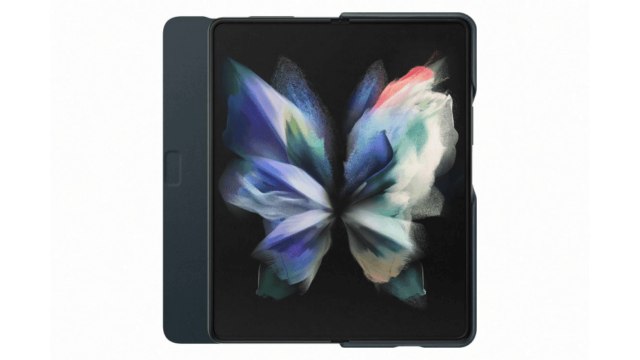 Samsung Galaxy Z Fold 3 5G Official Leather Flip Cover - Image 5