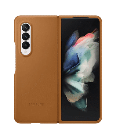 Samsung Galaxy Z Fold 3 5G Official Leather Flip Cover