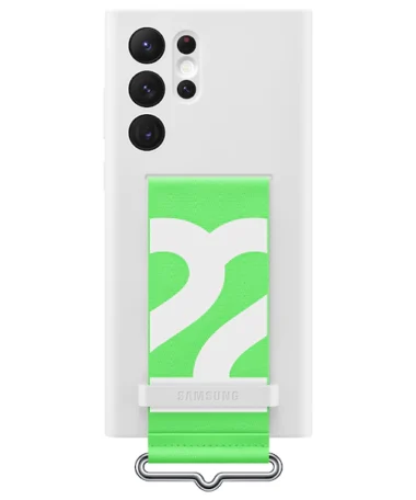 Samsung Galaxy S22 Ultra Silicone Cover with Strap