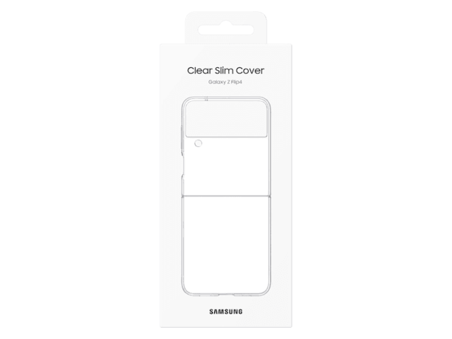 Samsung Galaxy Z Flip4 Official Clear Slim Cover