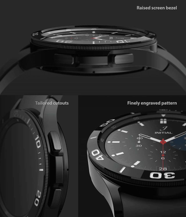 Ringke Bezel Styling Galaxy Watch 4 Classic 46mm Black [ 46-02 ]