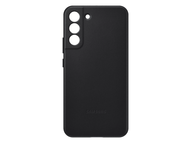 Samsung Galaxy S22 Plus Official Leather Cover, Black - Image 2