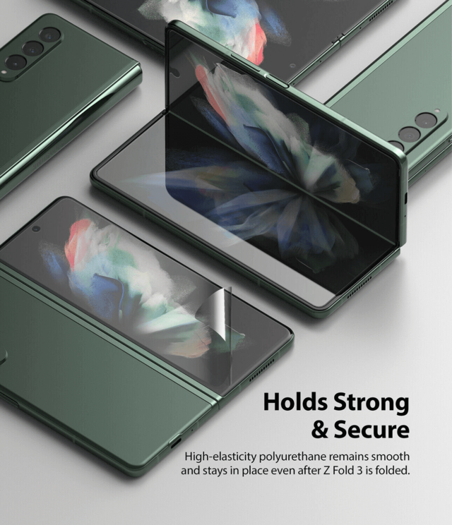 Ringke Samsung Galaxy Z Fold 3 (2021) Screen Protector | Film 2 Pack - Image 3