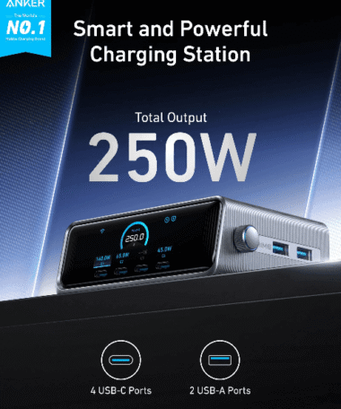 Anker Prime 250W 6 Ports GaNPrime Adapter Price in Pakistan.