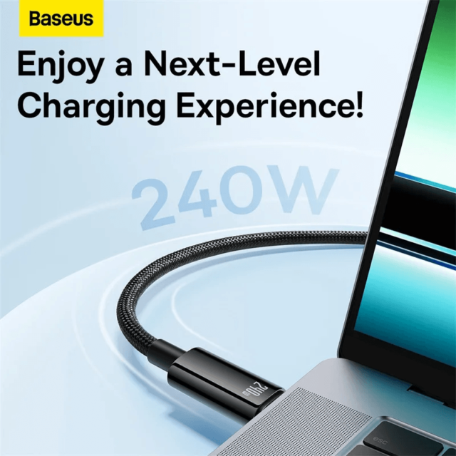 Baseus USB C Fast Charging Cable 240W - Image 3