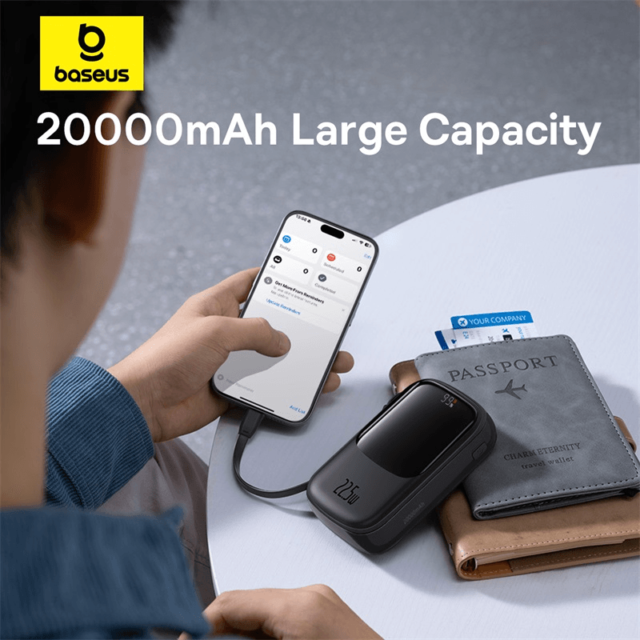 Baseus Display Quick Charging Power Bank 20000mAh