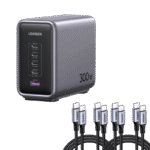 UGREEN Nexode Desktop Charger 300W 100W USB C Cable 4 Pack