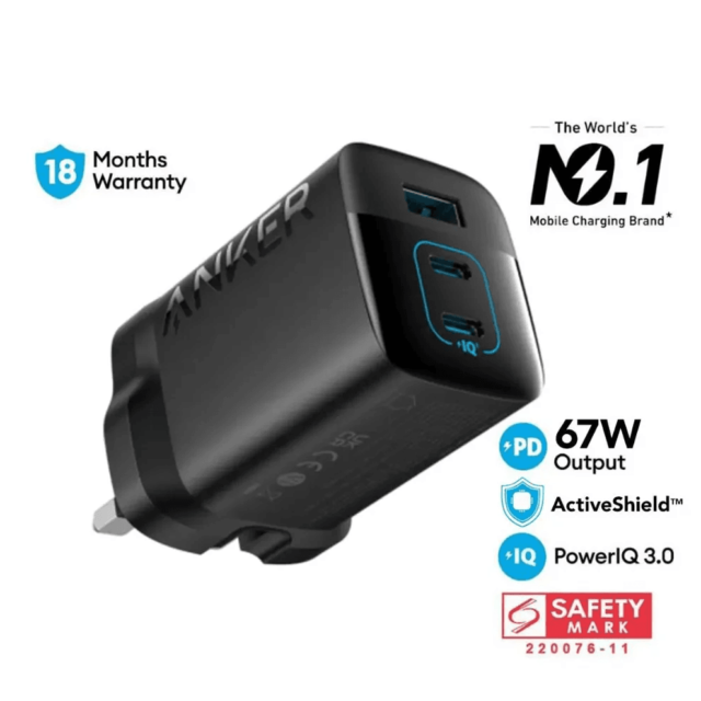 Anker Charger 336 Powerport 67W USB C Gan Charger - Image 2