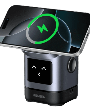 UGREEN Uno 2in1 Magnetic Wireless Charger 15W