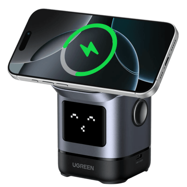 UGREEN Uno 2in1 Magnetic Wireless Charger 15W