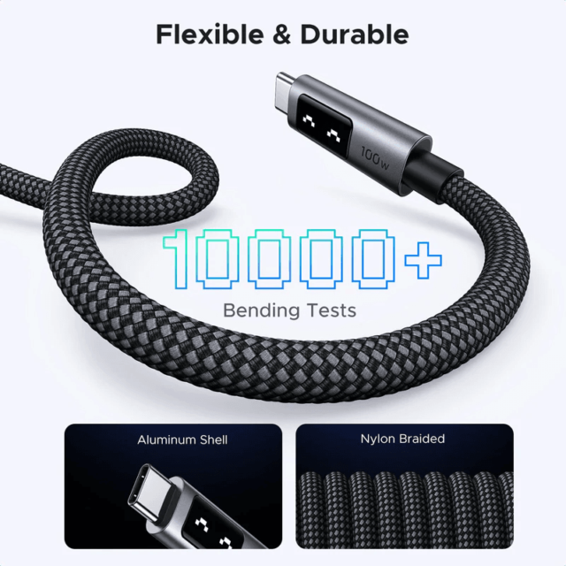 UGREEN Uno USB-C to USB-C Cable 100W - Image 6