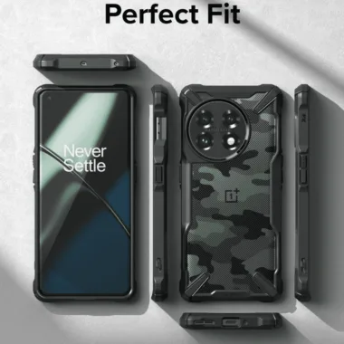 Ringke Fusion-X Camo Case for OnePlus 11 Perfect Grip
