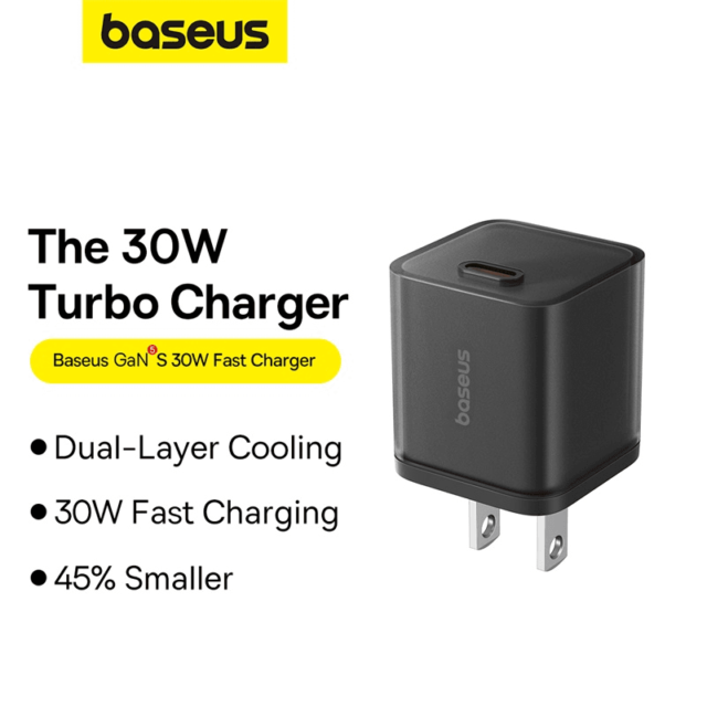 Baseus GaN5S USB-C Fast Charger 30W