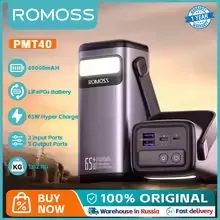ROMOSS Power Bank 40000mAh PD 65W