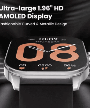 Amazfit Pop 3S SmartWatch with a 1.96 AMOLED Display BT Calling