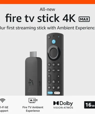 Amazon Fire TV Stick 4K Max 2nd Gen 2023 Edition Wi-Fi 6E